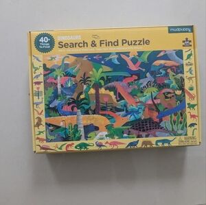 Dinosaur Search & Find Puzzle 64pc Mudpuppy Puzzle